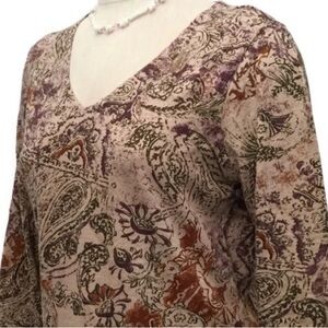 COLDWATER CREEK | V-Neck Top